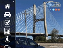 Tablet Screenshot of capecars.com